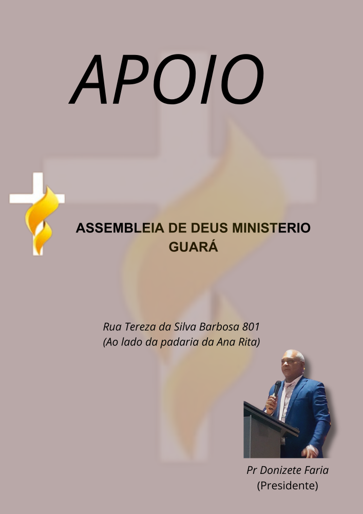 ASSEMBLÉIA DE DEUS MINISTÉRIO GUARÁ- ADMG.